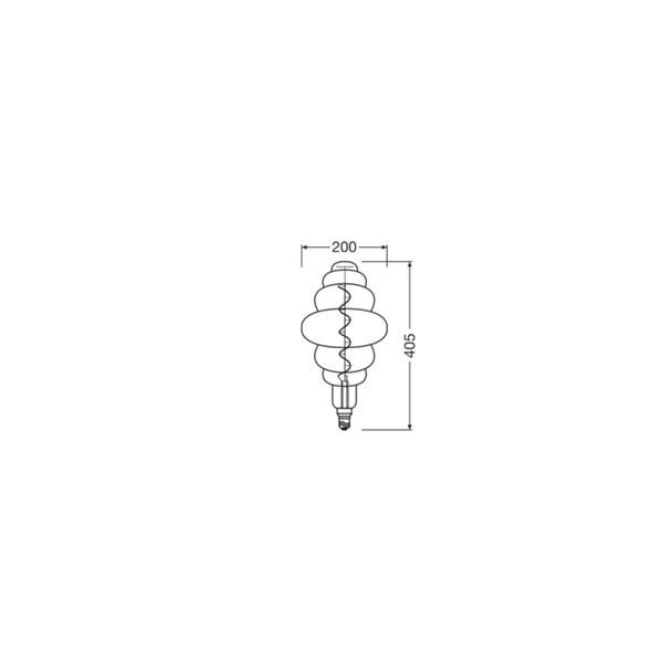 Lampa LED Vintage 1906 LED NEST dim 33 4,8W/822 E27