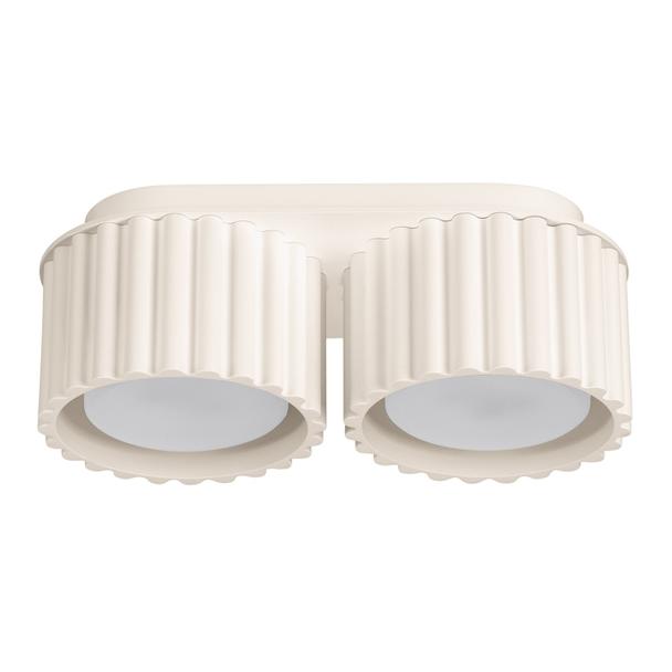 SOLLUX Plafon AURA 2 beżowy Gx53 ; SL.1793