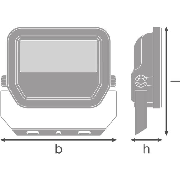 FL 20 P 17W 2K4LM 830 PS SY100 BK  LEDV