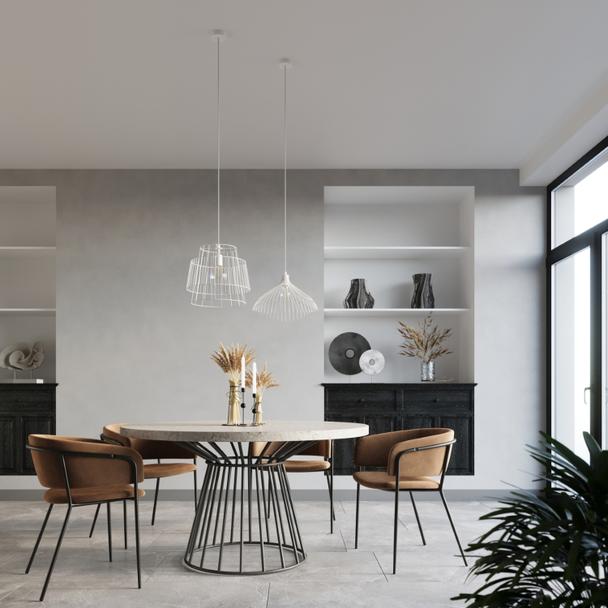 Sollux Lampa wisząca UMB biały SL.0664