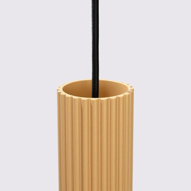 Sollux Lampa wisząca KARBON 3L złoty SL.1556