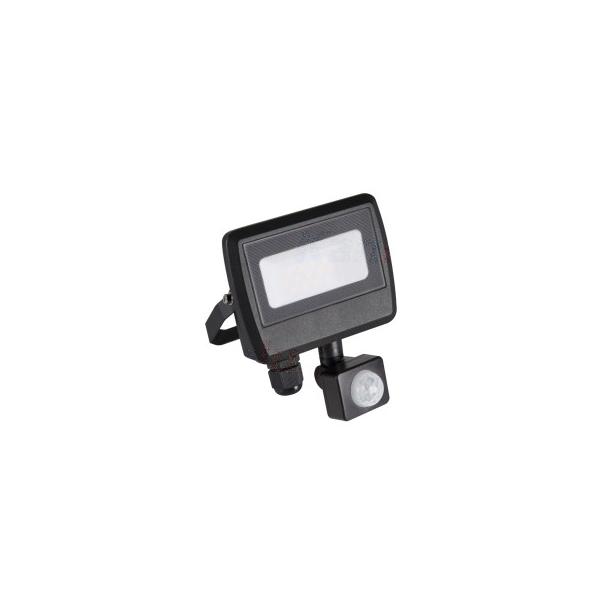 Naświetlacz LED 10W z czujnikiem ruchu ANTEM LED 10W-NW-SE B czarny 800lm 4000K 33205 KANLUX