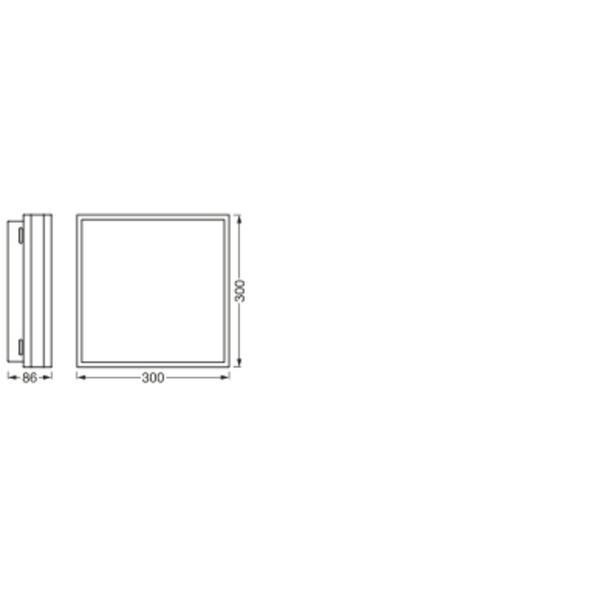Oprawa SMART+ WIFI ORBIS MAGNET 300X300 TW WT