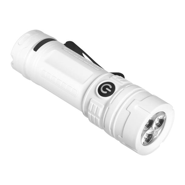 Latarka LED, 200lm, 300mAh, klips LT-29 ORNO