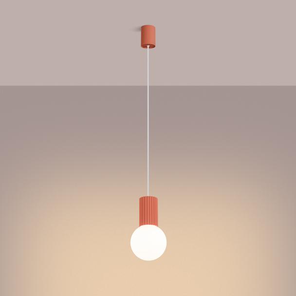 Lampa wisząca HALO 1 brzoskwiniowa