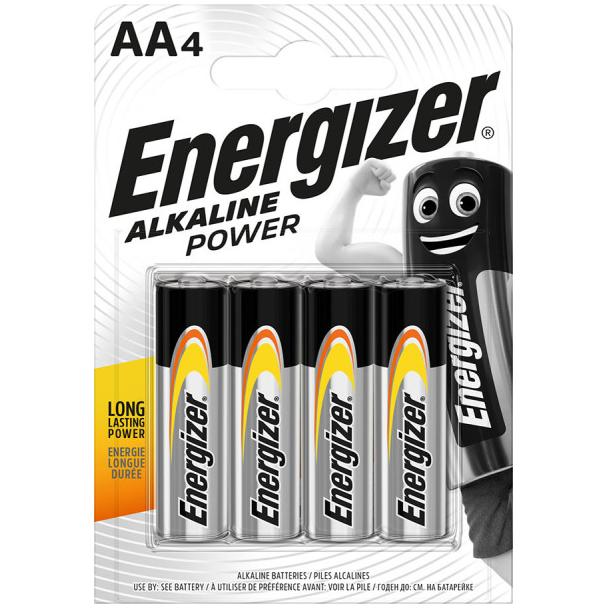 Baterie alkaliczne BASE POWER SEAL AA LR6 /4 szt. ENERGIZER 7,6389E+12 SELVISTA