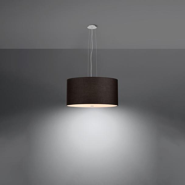Sollux Żyrandol OTTO 50 czarny SL.0744