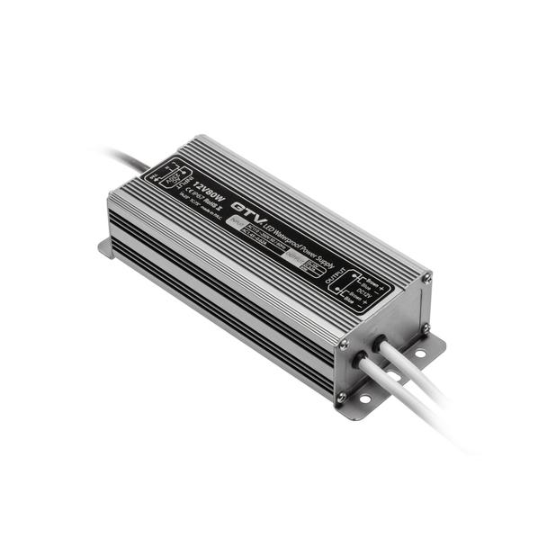 GTV TRANSFORMATOR LED WODOODPORNY, 80W, IP67, DC 12V LD-WZA80W-NW GTV Poland