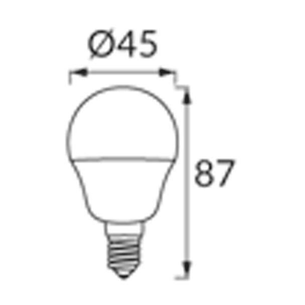 Lampa z diodami ULKE LED E14 8W 3000K 03853 IDEUS