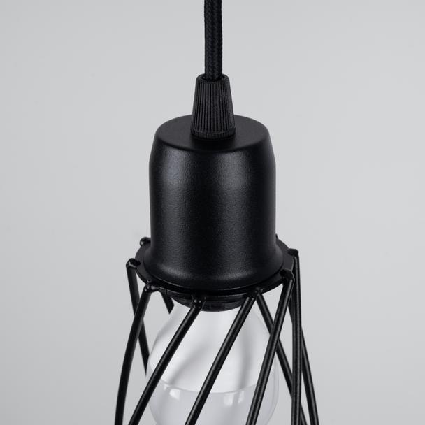 Sollux Lampa wisząca SUBA 1 czarna SL.1165