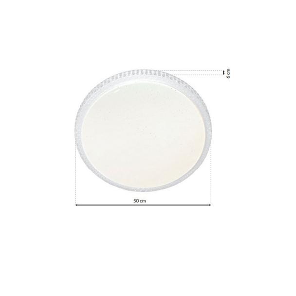 plafon LED Cruz 66W 3300lm 3000K/6000K biały ML4220 Milagro