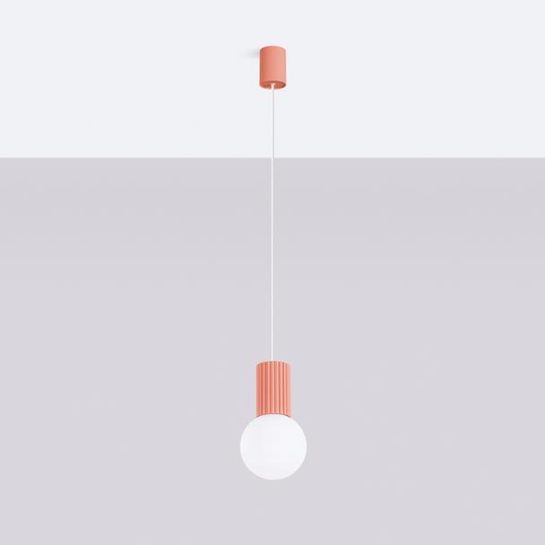 Lampa wisząca HALO 1 brzoskwiniowa
