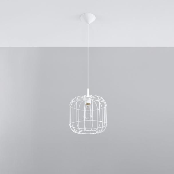 Sollux Lampa wisząca CELTA biała SL.0295