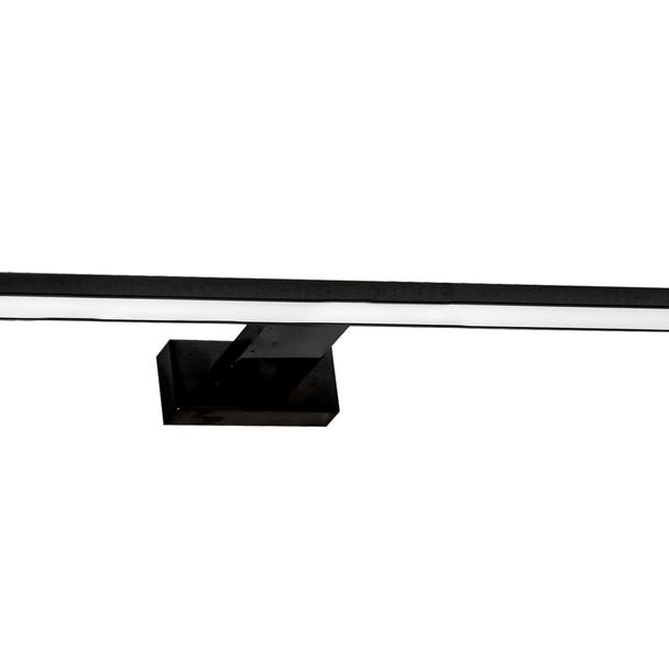 kinkiet łazienkowy nad lustro LED Shine 15W 1050lm 4000K czarny ML6336 Milagro