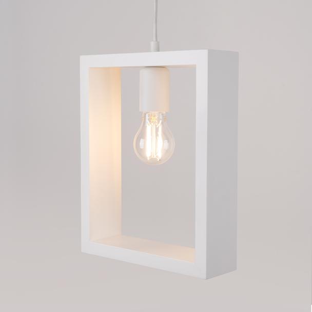 Lampa wisząca ARIES biała