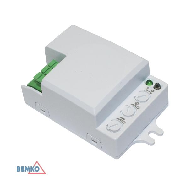 CZUJNIK MIKROFALOWY 500W 360* IP20 PROSTOKĄTNY BIAŁY 24VDC B52-SES73WH-24VDC BEMKO