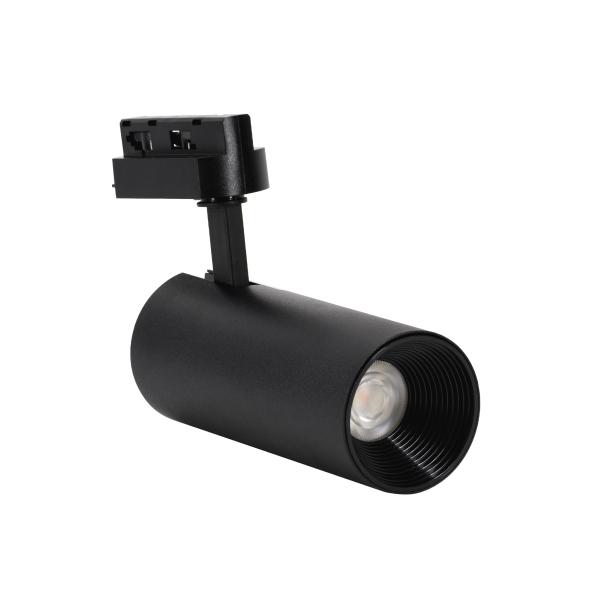 SPOT COB VERKO CZARNY 1-FAZOWY 12W 3000K 960LM 24° S-C40-VRK-1F-012BL-3K BEMKO