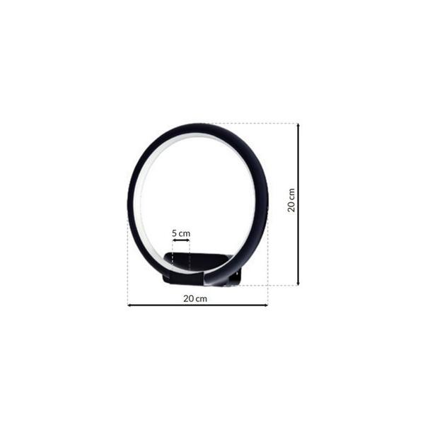kinkiet LED Orion Black 10W 700lm 3000K ML506 Milagro