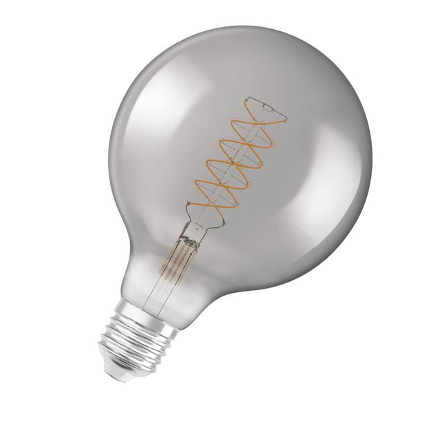Lampa LED Vintage 1906 SMOKE 125 dim 7,8W/818 szkło przezroczyste E27