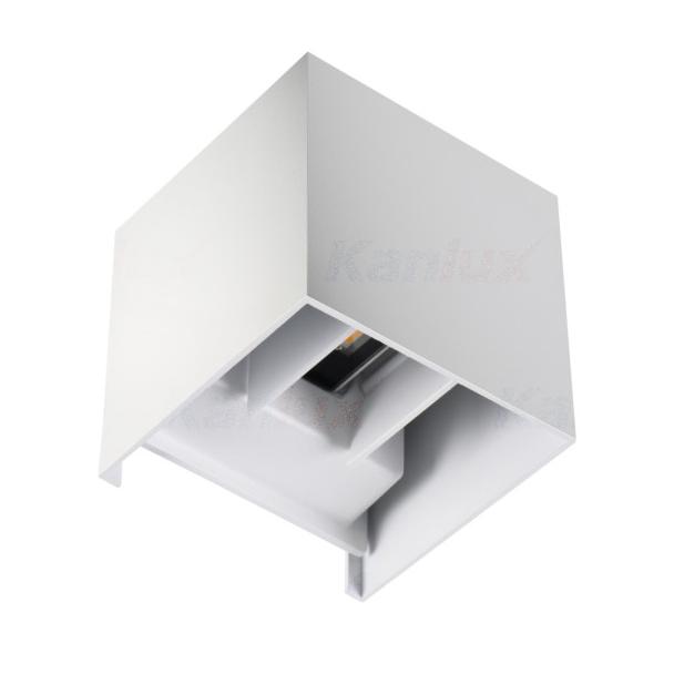 Oprawa elewacyjna REKA LED EL 7W-L-W 7W 4000K barwa neutralna IP54 Biały 28992 KANLUX