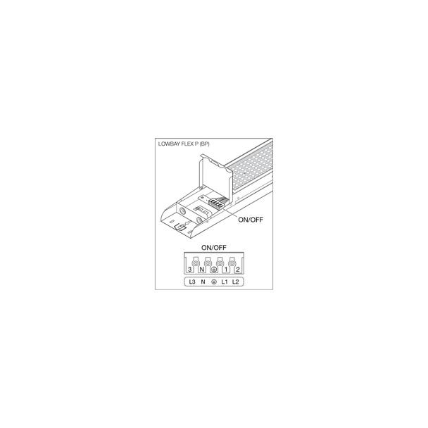 Oprawa LOW BAY FLEX 1200 P 73W 840 W
