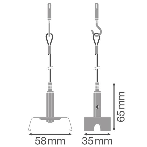 Oprawa TRUSYS FLEX SUSPENSION KIT