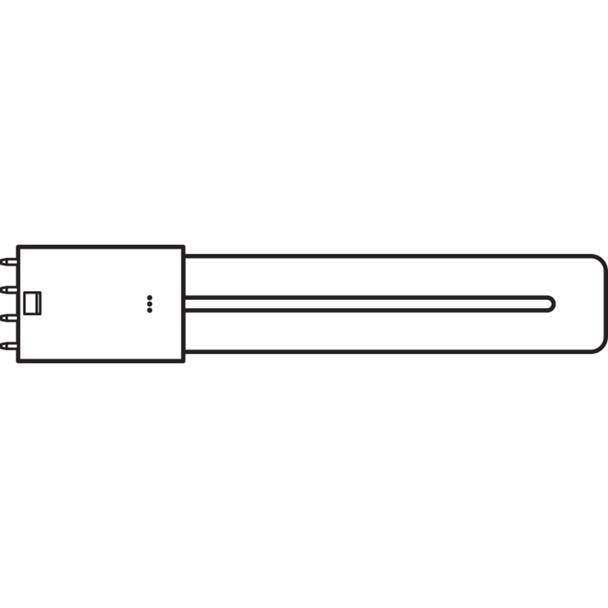 Lampa DULUX L LED FR 18 ECG, AC mains 8W 830 2G11