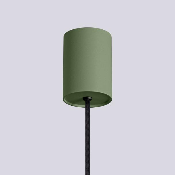 Lampa wisząca HALO 1 zielona oliwka