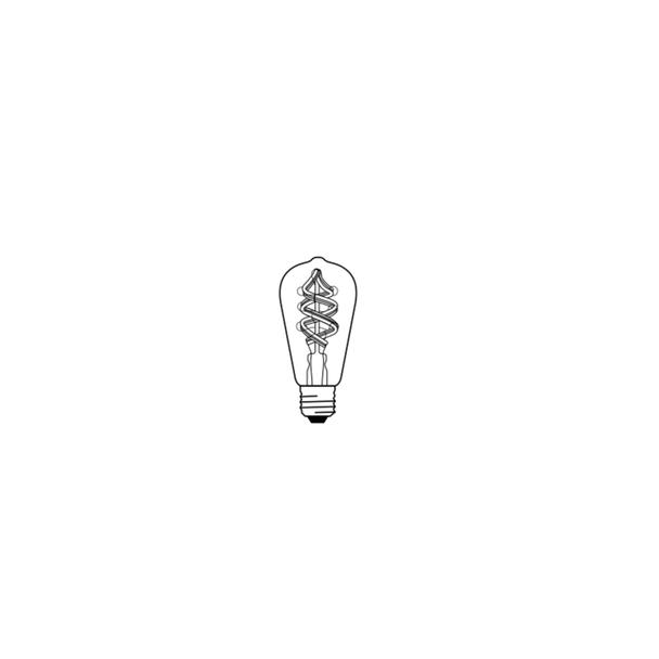 Lampa LED SMART+ WiFi CL Edison Filament szkło przezroczyste RGBW 30  4,5W/827 E27