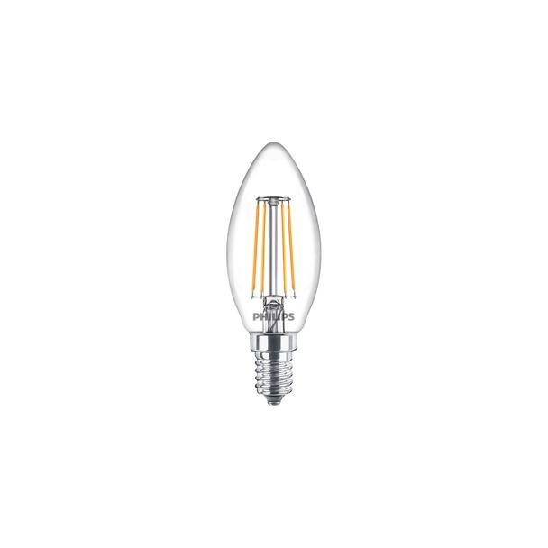 Żarówka LED świeczka 4,3W=40W 470lm 4000K barwa neutralna LEDCandle 4,3-40W E14 840 B35 9,29002E+11 PHILIPS