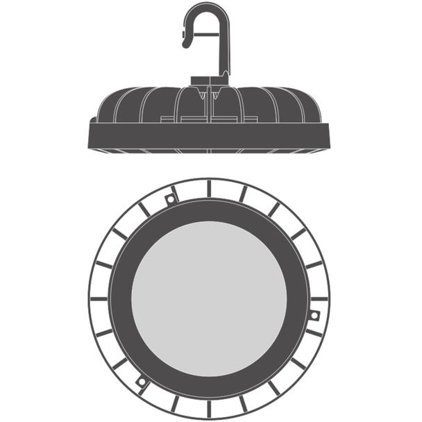 Oprawa HIGH BAY COMPACT V 83W 840 110DEG IP65