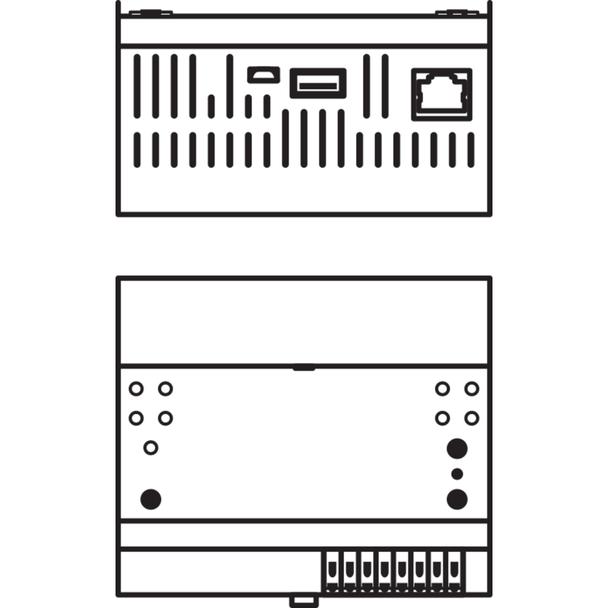 Sterownik DALI PRO 2 IOT FS1 LDVV