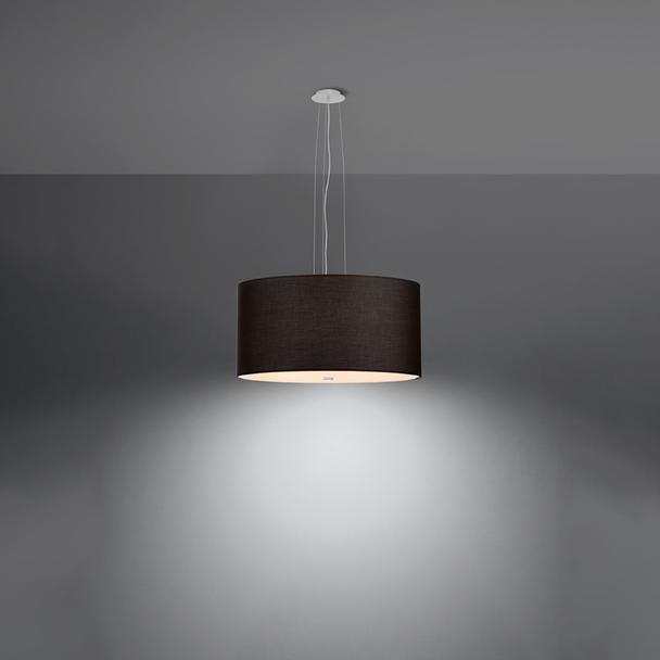 Sollux Żyrandol OTTO 50 czarny SL.0744