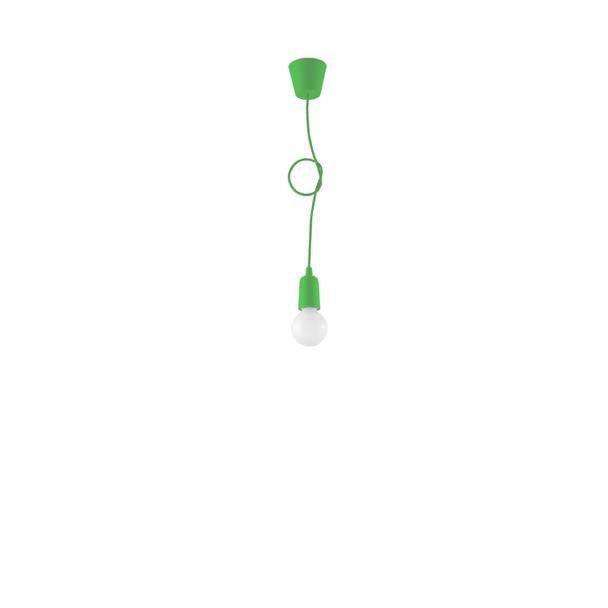 Sollux Lampa wisząca DIEGO 1 zielony SL.0581