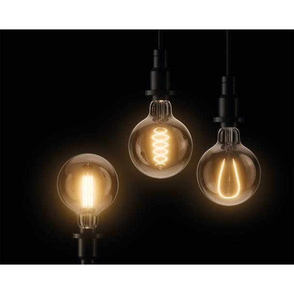 Lampa LED Vintage 1906 SMOKE 95 dim 7,8W/818 szkło przezroczyste E27