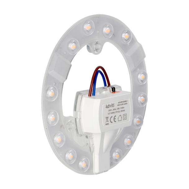 AVIS II LED 12W, panel świetlny, 1100lm, 3000K, 3 neodymowe magnesy, O 137 AD-SW-6249L3 ORNO