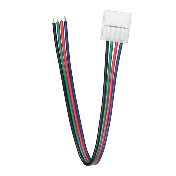Złączka LED RGB 10mm jednostronna z przewodem AD-TL-6499/Z-P/RGB ORNO