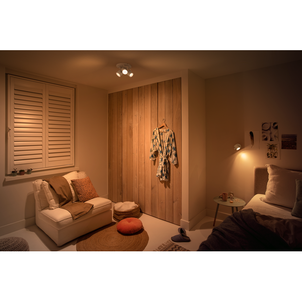 Żarówka LED 4,8/3,5/1,5W=50W 2700/2500/2200K LED SSW 50W GU10 WW 36st. RF SRT4 9,29003E+11 PHILIPS