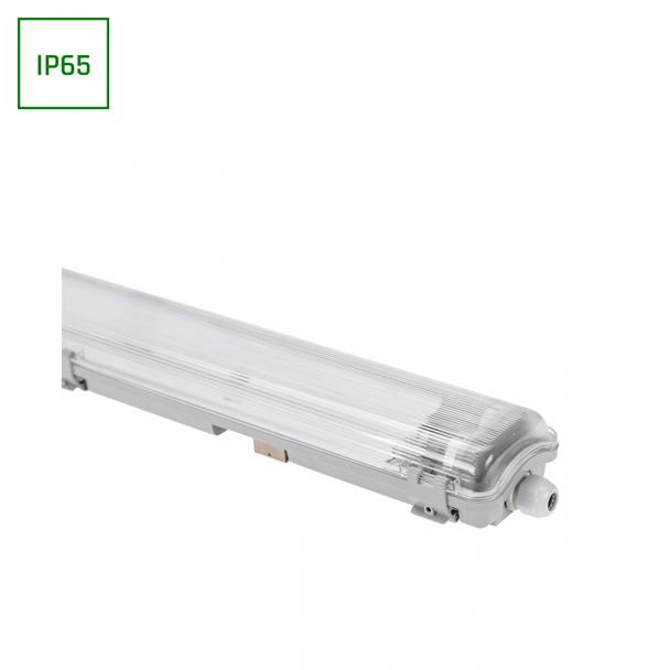 Limea LED TUBE 2x150 IP65, korpus ABS, klosz PC, zasilanie jednostronne