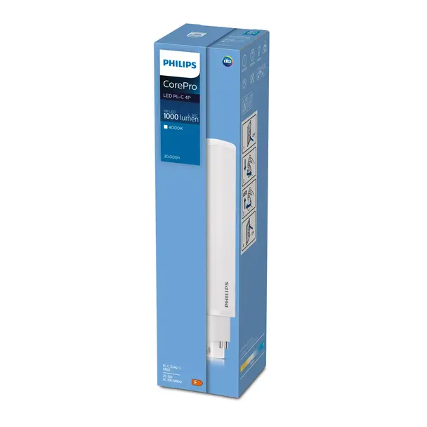 Świetlówka LED 6,9W=18W 700lm 3000K barwa ciepła LED 6,9W 830 2P G24d-2 3 lata gw. 9,29004E+11 PHILIPS