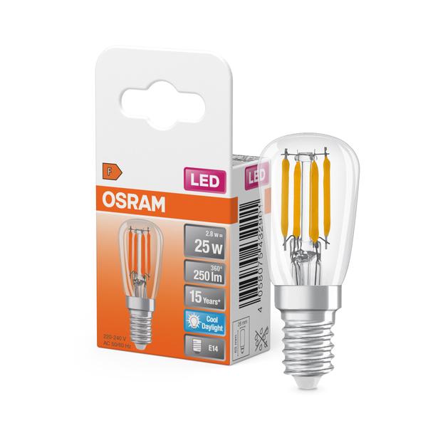 LAMPA LED SPECIAL T26 25 CL 2,8W/865 230V Filament szkło przezroczyste E14