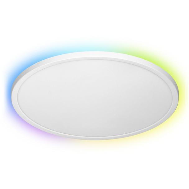 Plafon okrągły z taśmą RGB sterowany aplikacją LED 36W zmienna barwa ADVITI AD-PL-6515WLZM/CCT ORNO