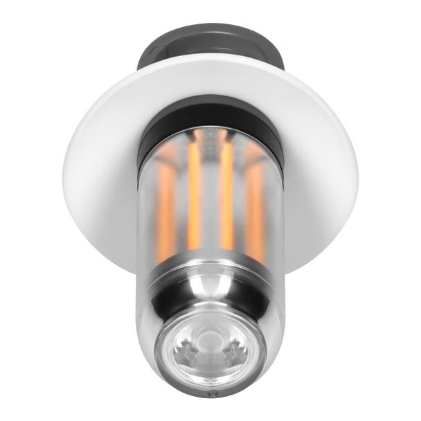 Latarka kempingowa LED, 200lm+120lm, 500mAh, 2000K/6000K, karabińczyk, osłonka LT-28 ORNO