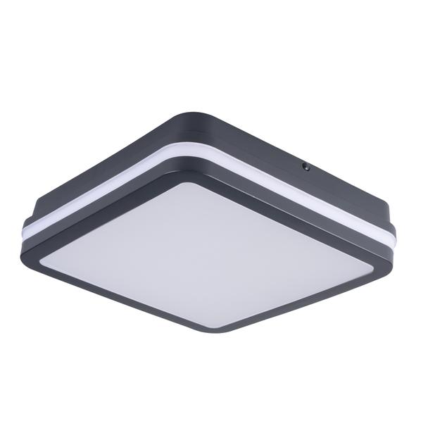 Plafoniera LED BENO 12/18W ciepły/neutralny/zimny grafitowy 38788 KANLUX