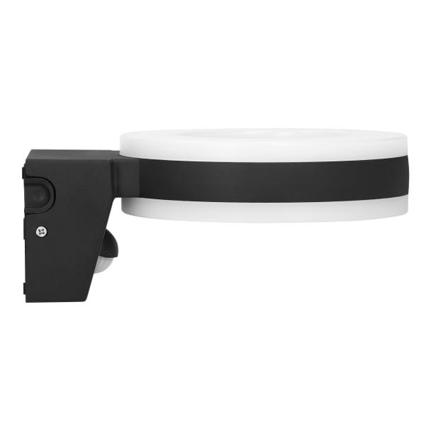 HOWLIT LED 20W, oprawa ogrodowa z czujnikiem ruchu, 1800lm, IP65, 4000K, czarna AD-OP-6205BLPMR4 ORNO