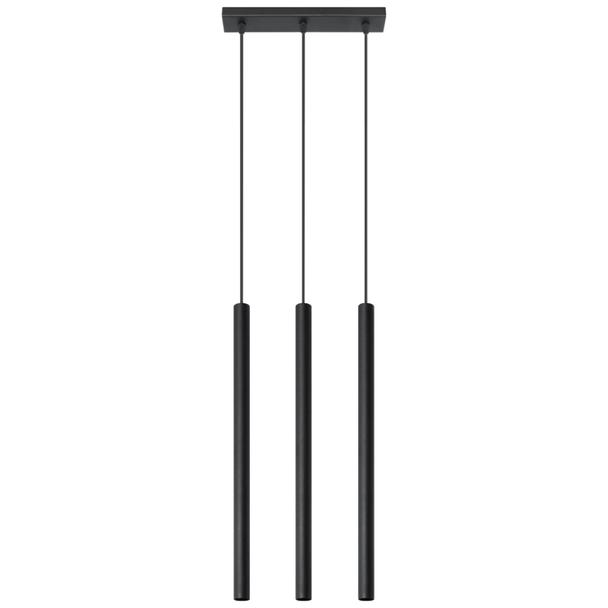 Lampa wisząca PASTELO 3 czarna