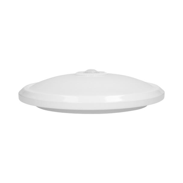 ZONDA LED 16W, plafon z czujnikiem ruchu, 1100lm, IP20, 4000K, poliwęglan mleczny, biały AD-PL-6076WLPMR4 ORNO
