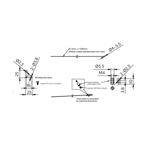 Akcesorium Coreline RC159Z Safety Cable 5 lat gw. 9,11402E+11 PHILIPS