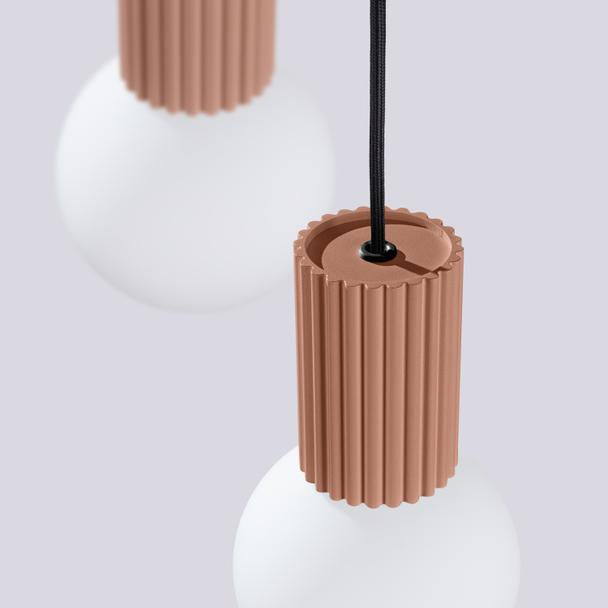 Lampa wisząca HALO 3P mocca