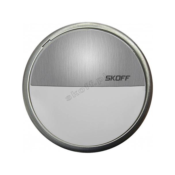 BOLERO typ OL7 - I (nikiel szlif) / W (biały) OL-OL7-I-W-1-PL-00-01 SKOFF